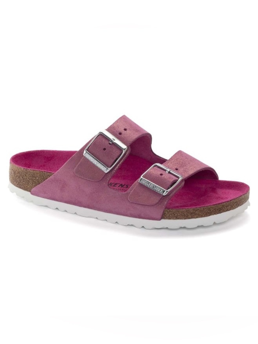 BIRKENSTOCK Arizona ‘Shimmering Fuchsia’-Women’s size 37 EU/6-6.5 US narrow